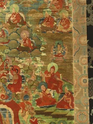 Third Panchen Lama Losan Penden Yeshe (detail)